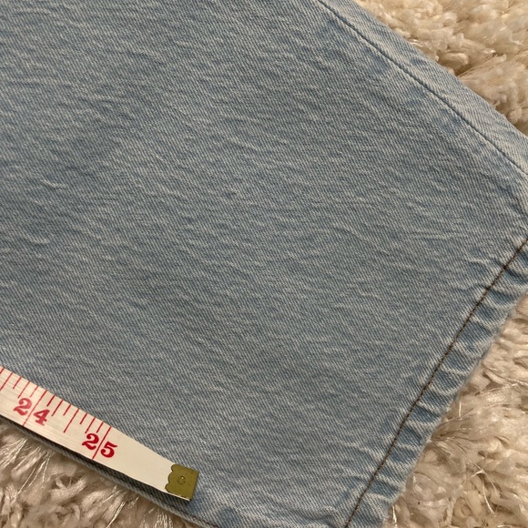 Madewell Perfect Vintage Straight Leg Jeans Blue Denim Size 24 - Picture 11 of 14